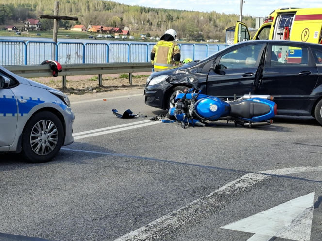 19.04.2026. Wypadek w Krynkach. Lądował LPR