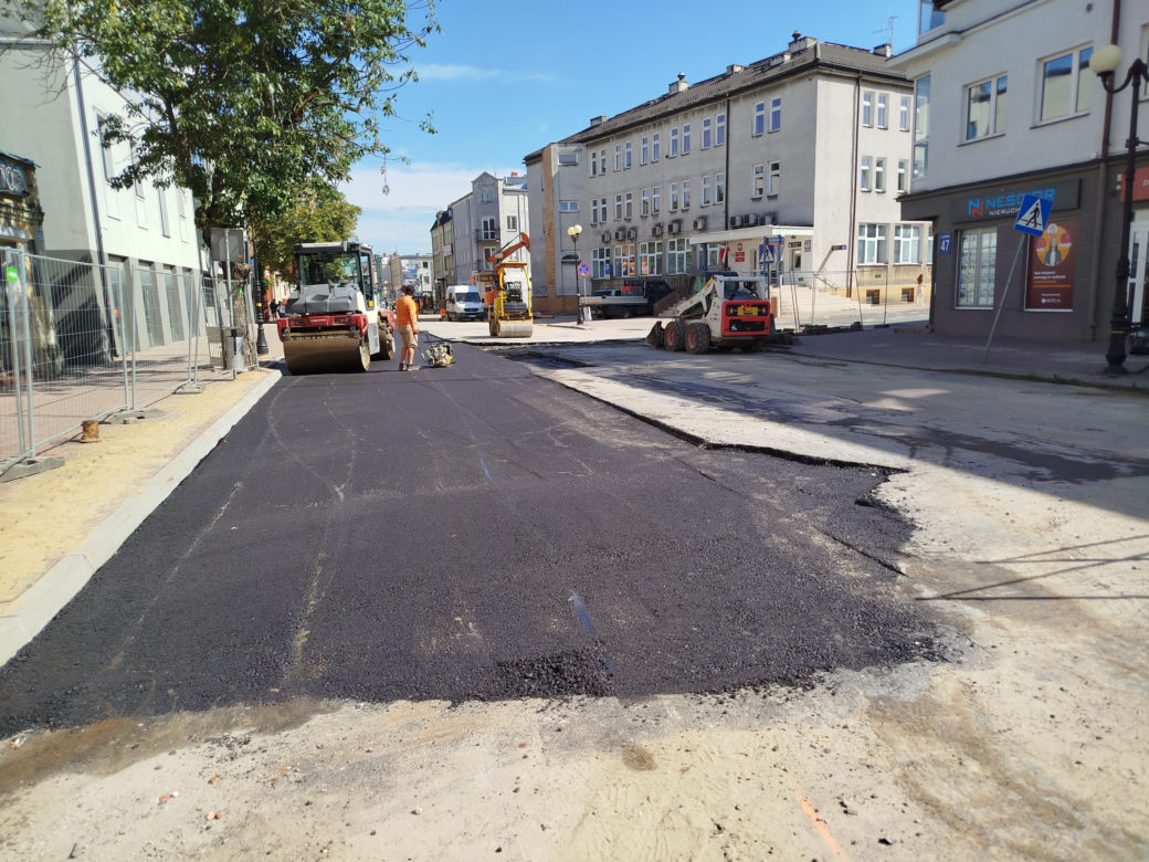 utrudnienia i remonty dróg w Siedlcach