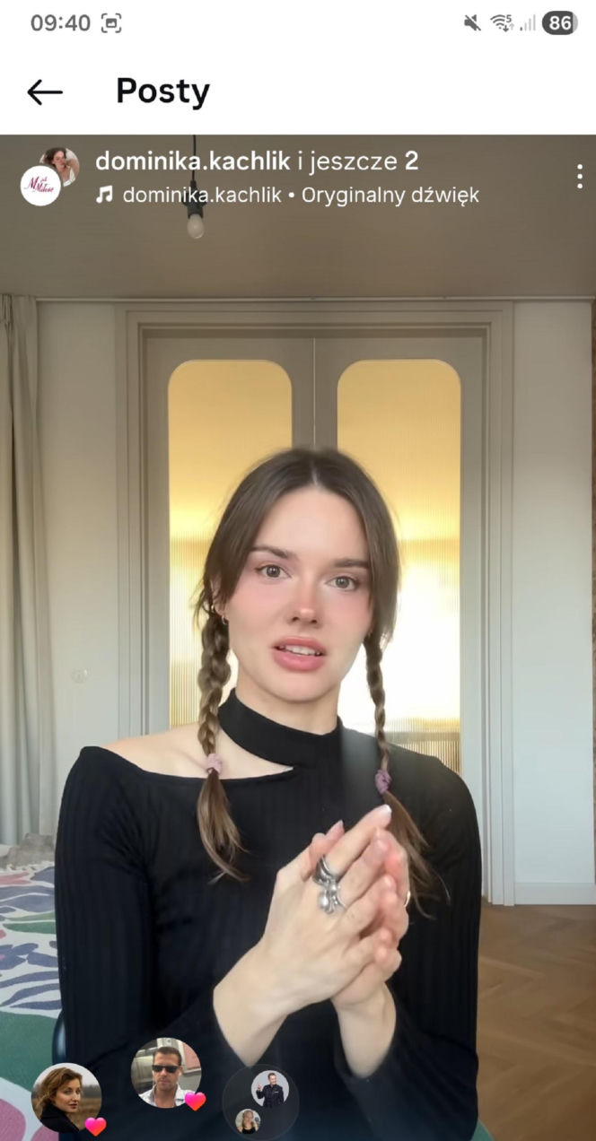 M jak miłość. Dominika Kachlik (Franka) na Instagramie o śmierci i odejściu z serialu