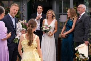 M jak miłość odc. 1903. Dima (Pszeniczny Michaił), Julia (Marta Chodorowska) - wesele w bistro