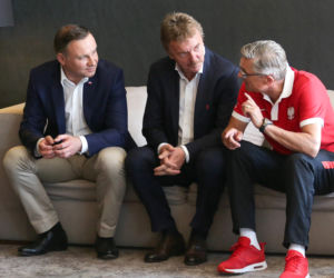 Prezydent Andrzej Duda, Zbigniew Boniek, Adam Nawałka