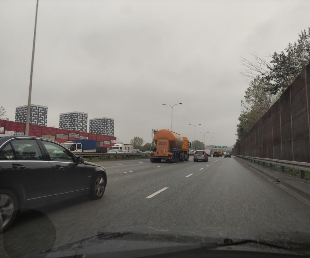 Paraliż trasy Siekierkowskiej