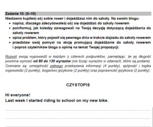 Angielski 2022 - arkusz maturalny CKE