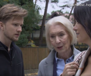 M jak miłość. Bogna (Katarzyna Skolimowska), Patrycja (Alżbeta Lenska), Łukasz (Jakub Józefowicz)