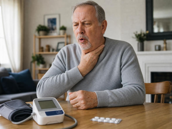 Suchy kaszel przy leczeniu nadciśnienia często nie oznacza infekcji. Winny bywa inhibitor ACE