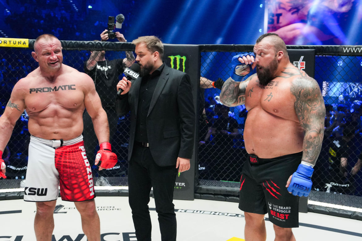 Mariusz Pudzianowski vs Eddie Hall