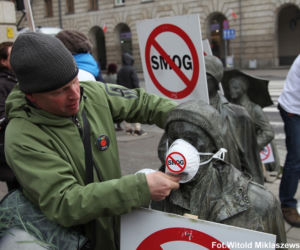 Happening Dolnośląskiego Alarmu Smogowego