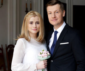 M jak miłość, Paweł (Rafał Mroczek) i Katia (Joanna Jarmołowicz)