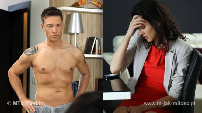 M jak miłość odc. 1012. Mirka (Andżelika Piechowiak), Irek (Maciej Jachowski)