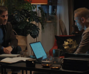 M jak miłość odc. 1918. Kamil (Marcin Bosak), Andrzej Budzyński (Krystian Wieczorek)