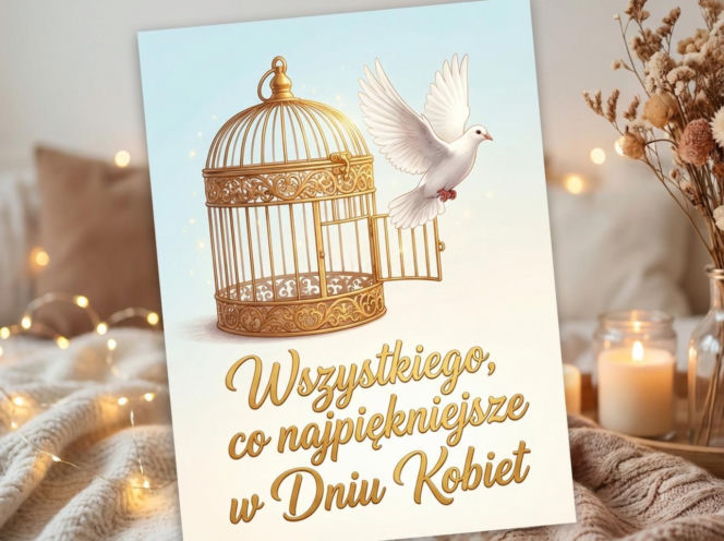 Kartka na Dzień Kobiet