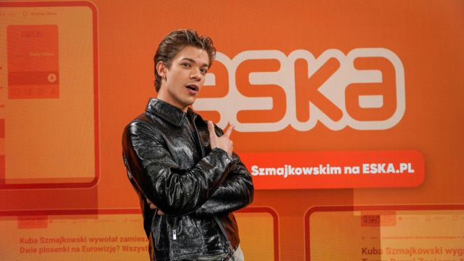 Kuba Szmajkowsi w redakcji ESKA.pl