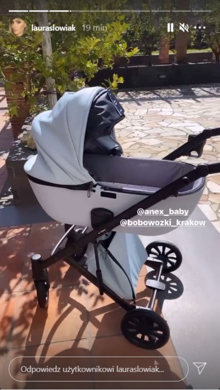 Wózek syna Zielińskiego