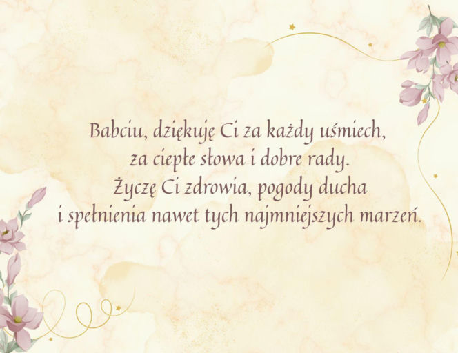 Kartki na Dzień Babci i Dziadka z pięknymi życzeniami - gotowe do pobrania za darmo