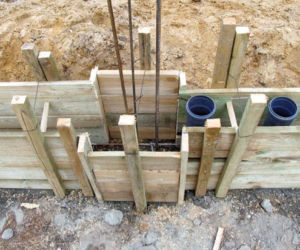 Ogrodzenie klinkierowe - fundament