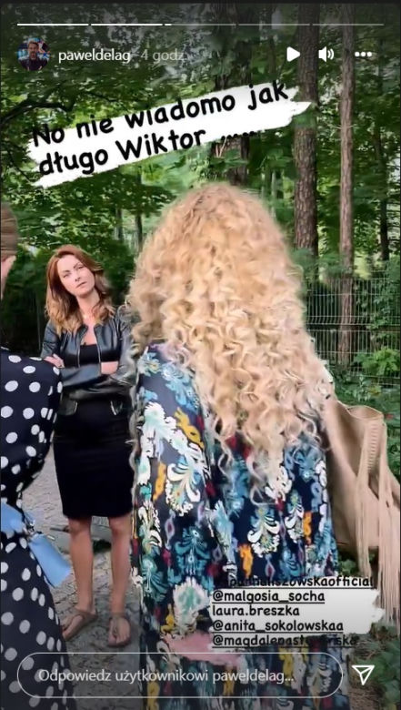 Przyjaciółki 20 sezon na planie: Patrycja (Joanna Liszowska), Marta (Laura Breszka)