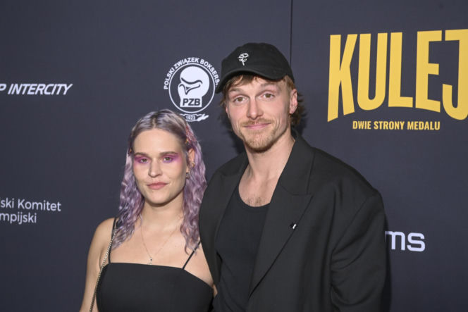 Tomasz Włosok i Malwina Buss