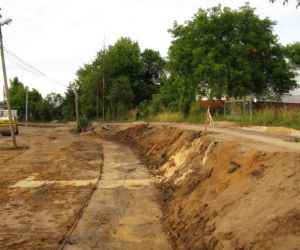 Remont ulicy Wieniawskiego w Rzeszowie (lipiec 2019)