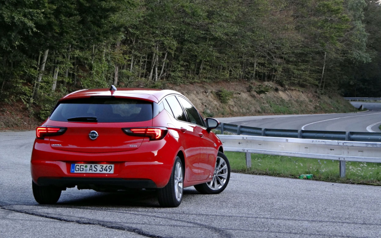 Opel Astra V - pierwsza jazda
