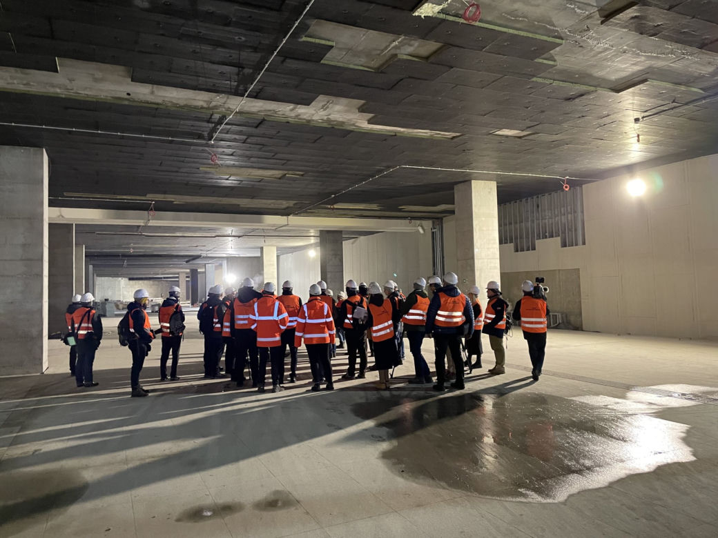 Prace budowlane na stacji kolejowej Warszawa Zachodnia