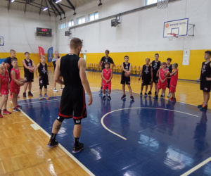 Basket Camp w Grudziądzu. Trening z Kacpą