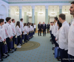 Semirunnij, Kurakowa i reszta olimpijczyków u Karola Nawrockiego