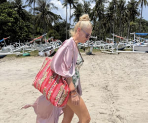 Gwiazdy witają nowy rok w bikini