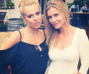 Doda i Joanna Krupa na lunchu