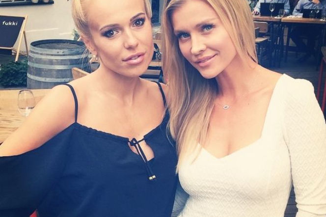 Doda i Joanna Krupa na lunchu