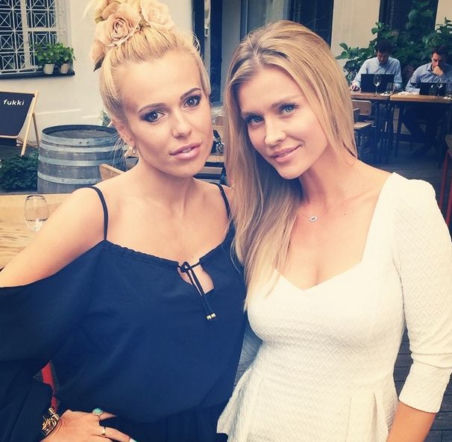 Doda i Joanna Krupa na lunchu