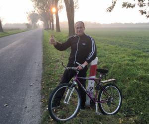 Przestał palić, zaczął pedałować