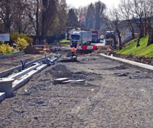 Przebudowa Estakady Pomorskiej - kwiecień 2021