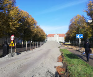 Przebudowa al. Jana Pawła II - październik 2020