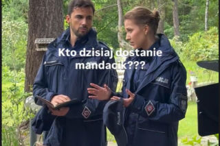 M jak miłość nowy sezon na planie. Natalka (Dominika Suchecka), Rafał (Jakub Kucner)