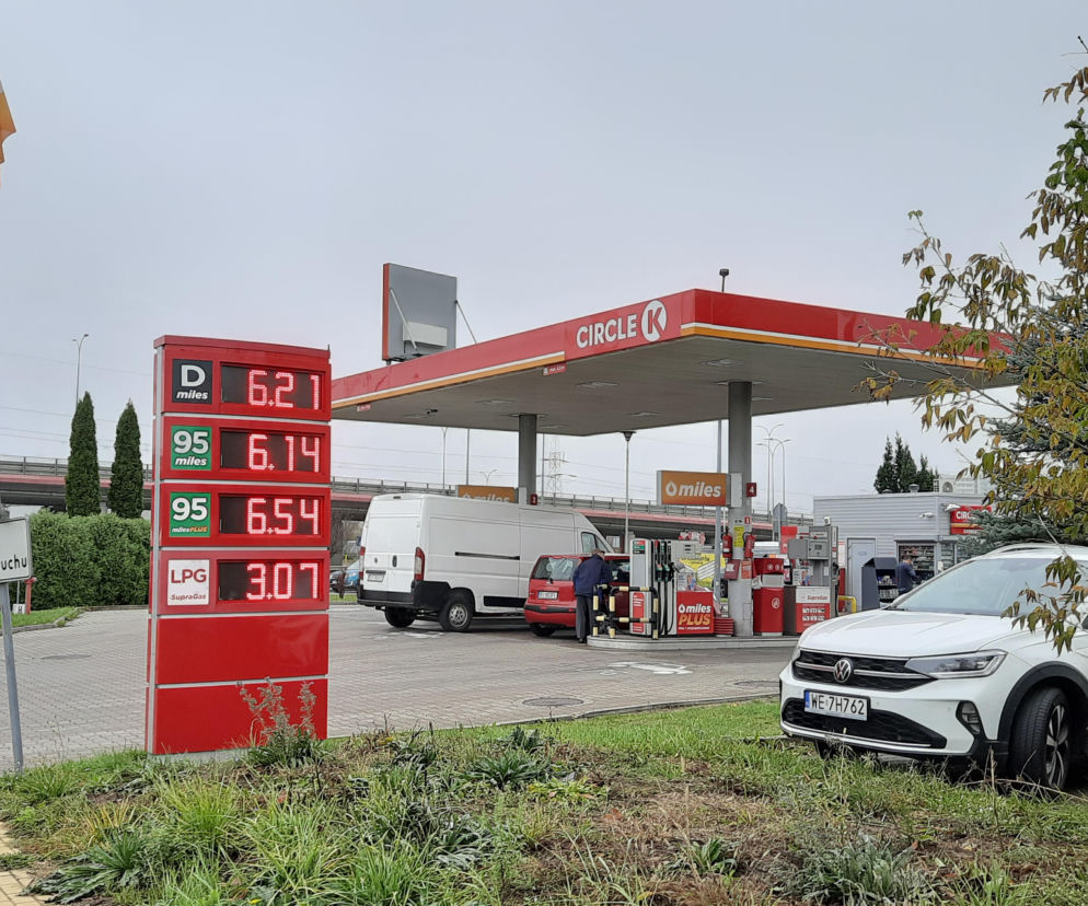 Ceny paliw Białystok Circle K