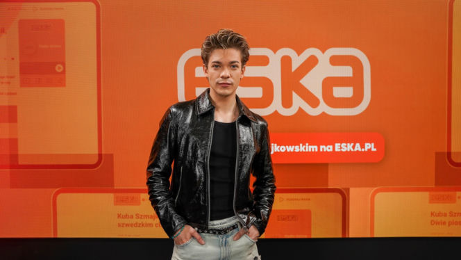 Kuba Szmajkowsi w redakcji ESKA.pl