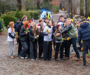 Pierwsza miłość odc. 4157. Piotrek (Michał Mikołajczak), pogrzeb Mateusza Stika