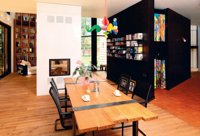 Dom pachnący modrzewiem