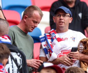Górnik Zabrze - Lech Poznań: Zdjęcia kibiców i zawodników z meczu 8. kolejki PKO BP Ekstraklasy