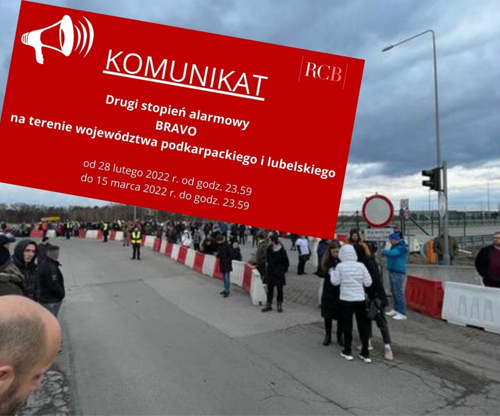 Rząd wprowadził stopień alarmowy BRAVO na Podkarpaciu! Co to oznacza?