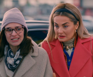 BrzydUla 2 odc. 87. Ula (Julia Kamińska), Violetta (Małgorzata Socha)