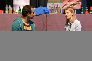 Pierwsza miłość. Kaśka (Misiek Koterski), Katarzyna (Karolina Chapko)