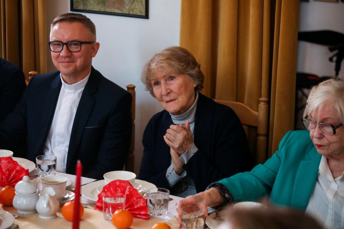 Gwiazdy Skolimowa podzieliły się opłatkiem