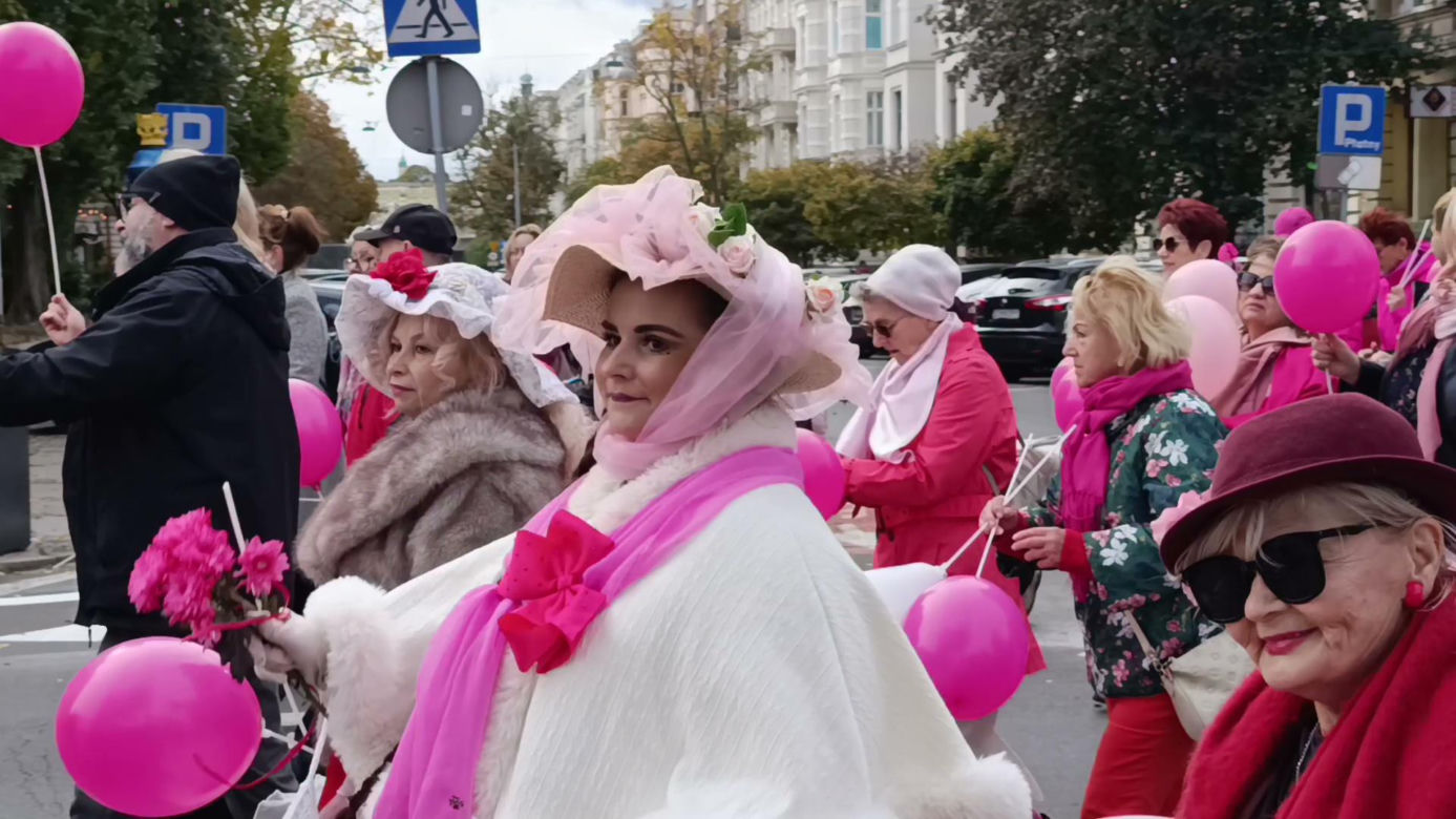 Marsz Różowej Wstążki w Szczecinie