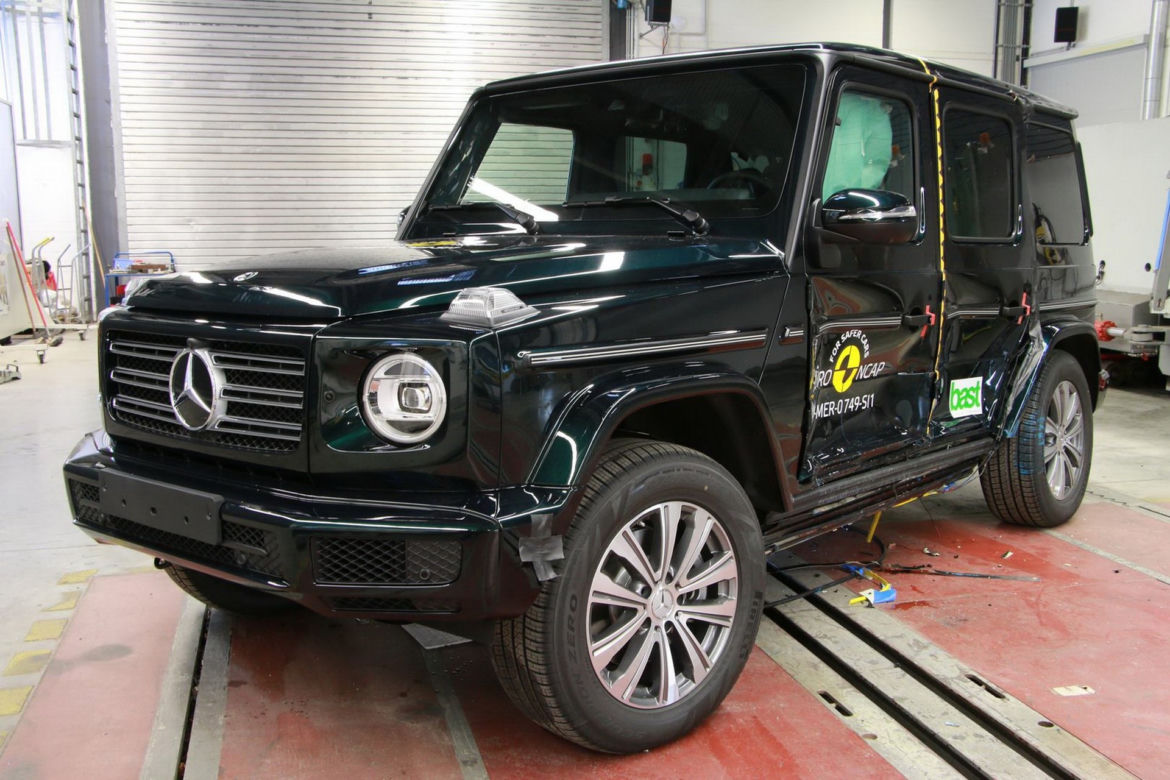 Mercedes Klasy G, Seat Tarraco i Honda CR-V po testach Euro NCAP