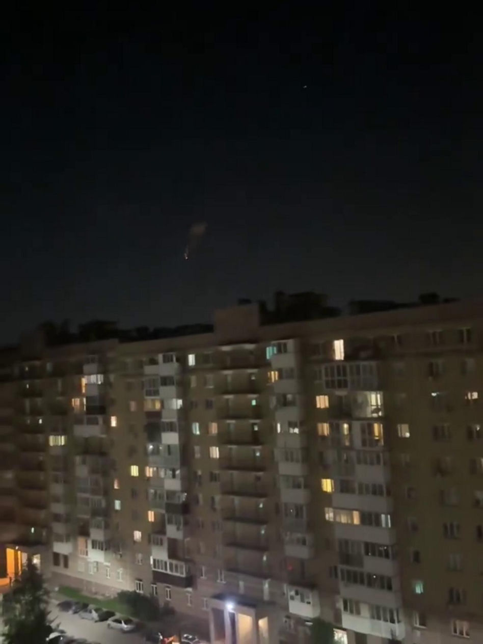Eksplozje po ataku ukraińskich dronów na Smoleńsk