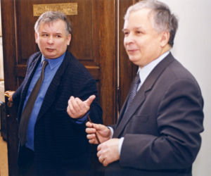 Lech i Jarosław Kaczyńscy