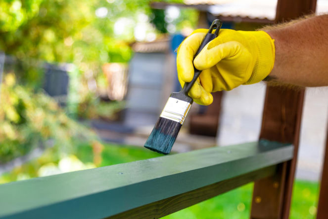 Malowanie drewnia