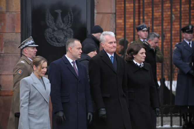 Prezydenci Polski i Litwy na uroczystościach na Cytadeli