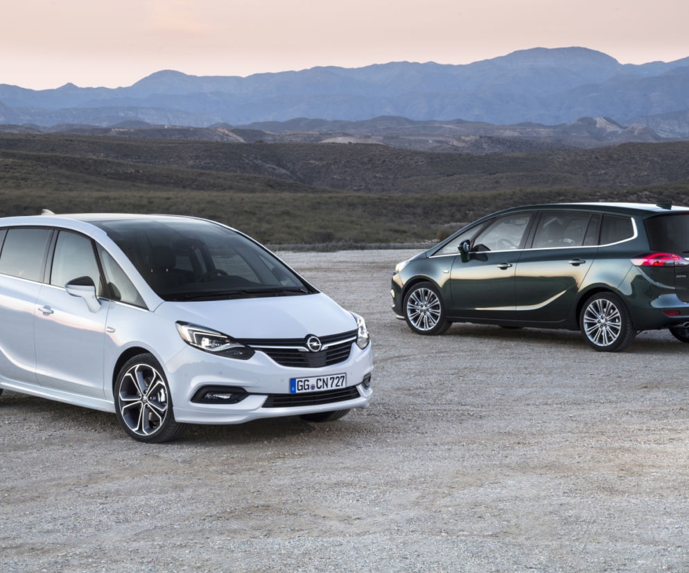 Nowy Opel Zafira - lifting rok modelowy 2017